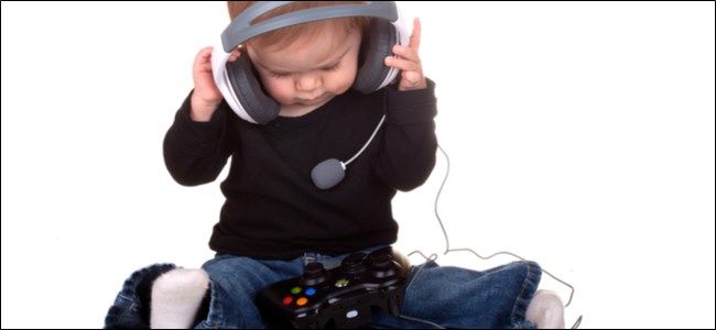 Baby Holding Xbox Controller