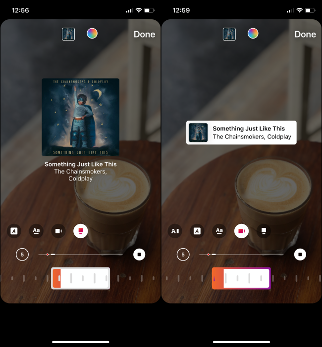 How to add music to instagram stories