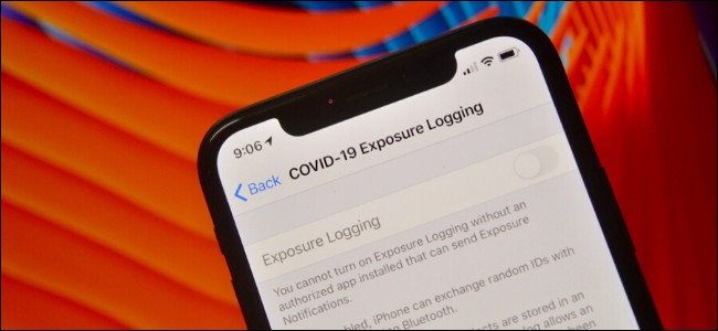 User using Exposure Logging feature for COVID-19 Expsoure Notifications on iPhone