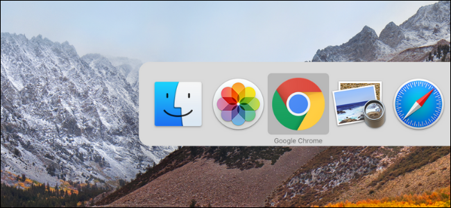 Using App Switcher on Mac to switch between open apps and windows