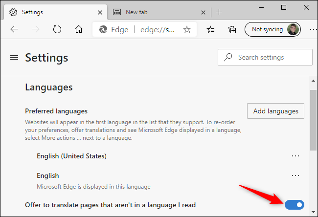 How to Automatically Translate a Web Page in Microsoft Edge