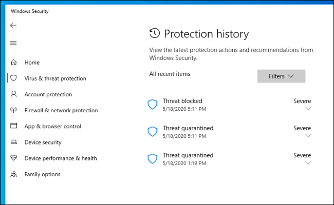 How to See What Malware Windows Defender Found on Your PC