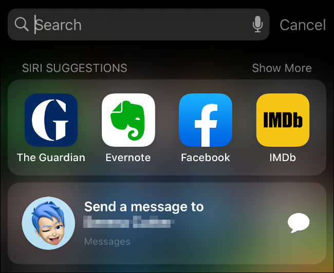 Search for Apps and Use Siri Suggestions in iOS 13