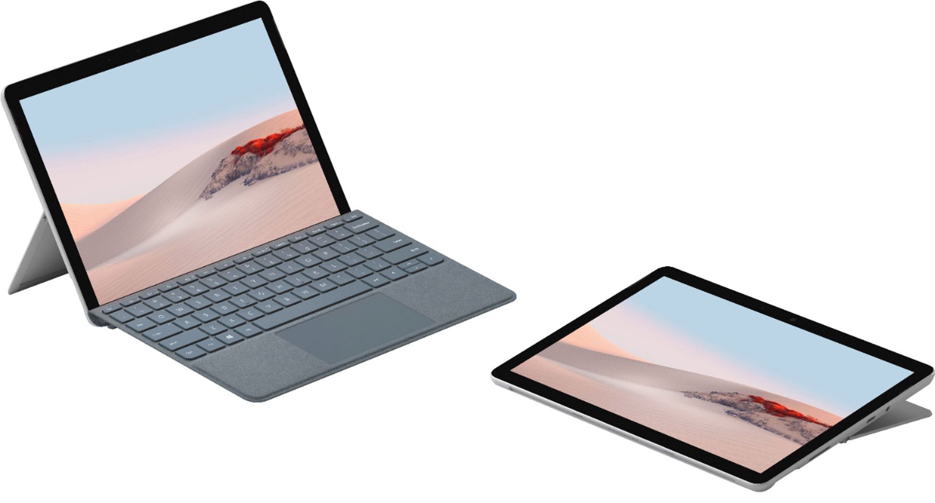 surface go 2 in laptop and slate mode