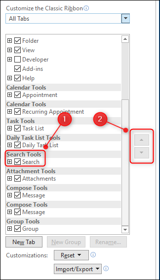 Lost Outlook's Search Tab? Here's How to Restore It