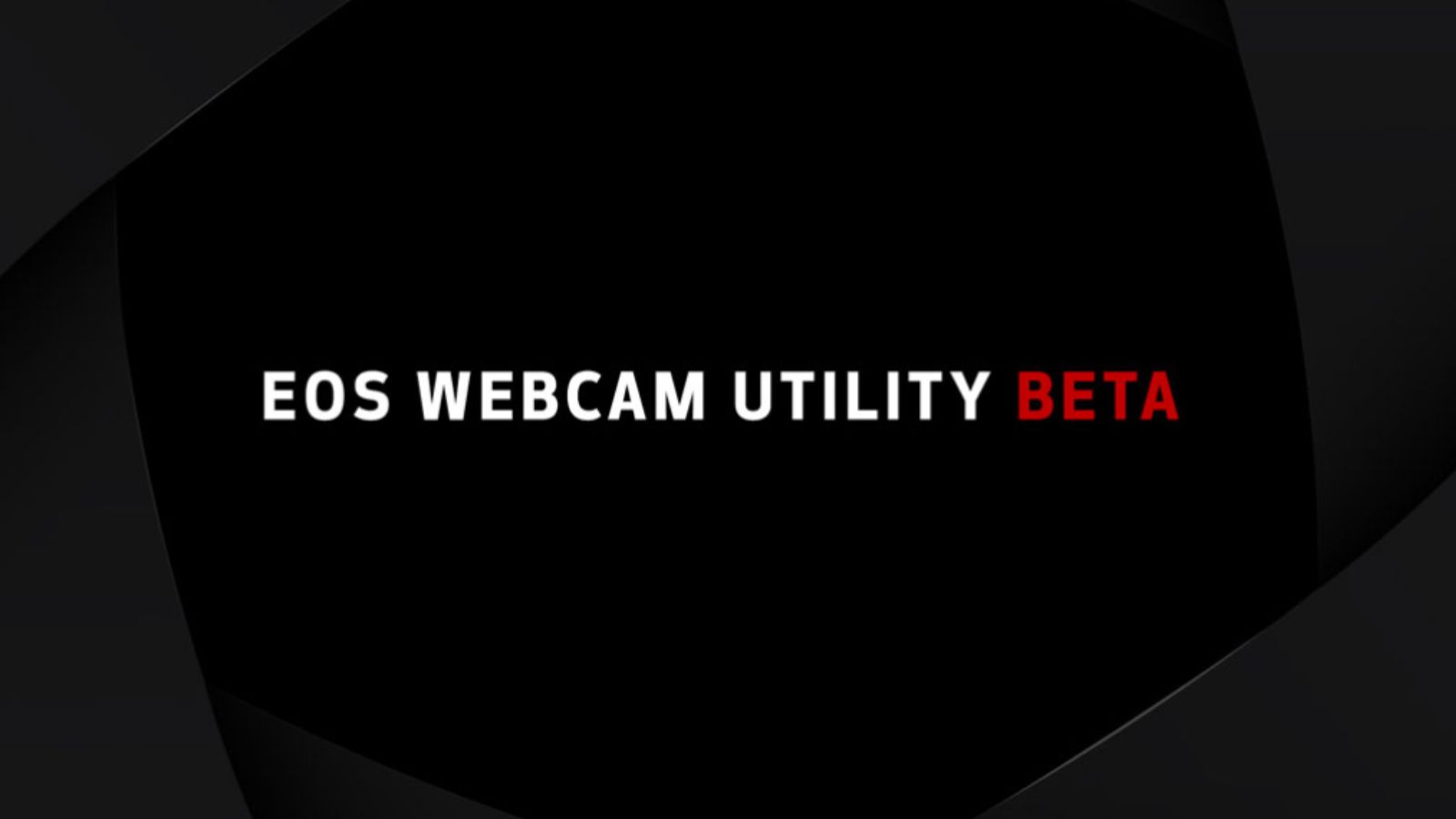Canon Webcam Utility