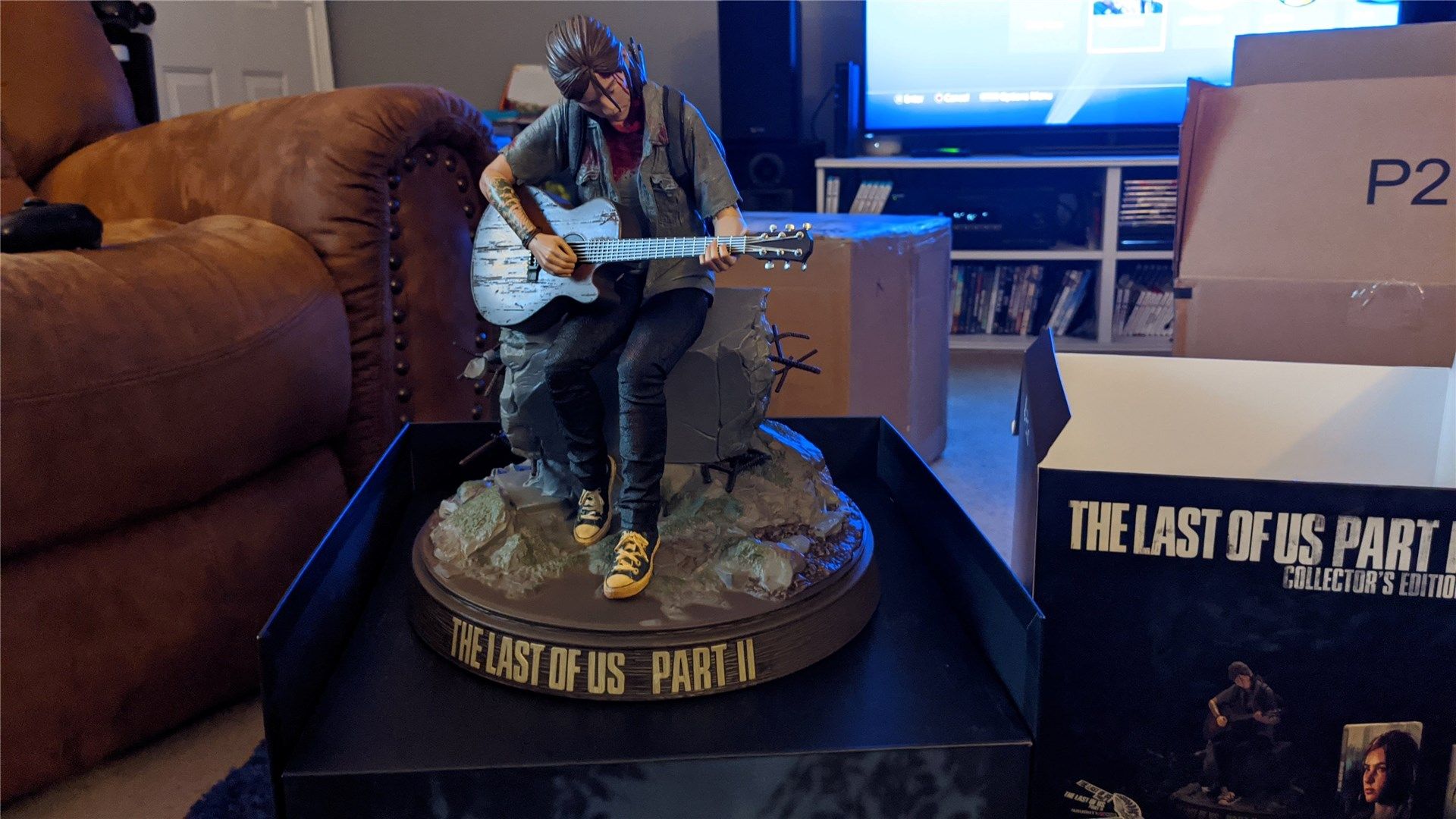 A look at the Ellie statue from The Last of Us Part II Collector's Edition