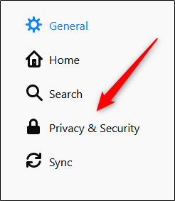 Privacy and security in Firefox