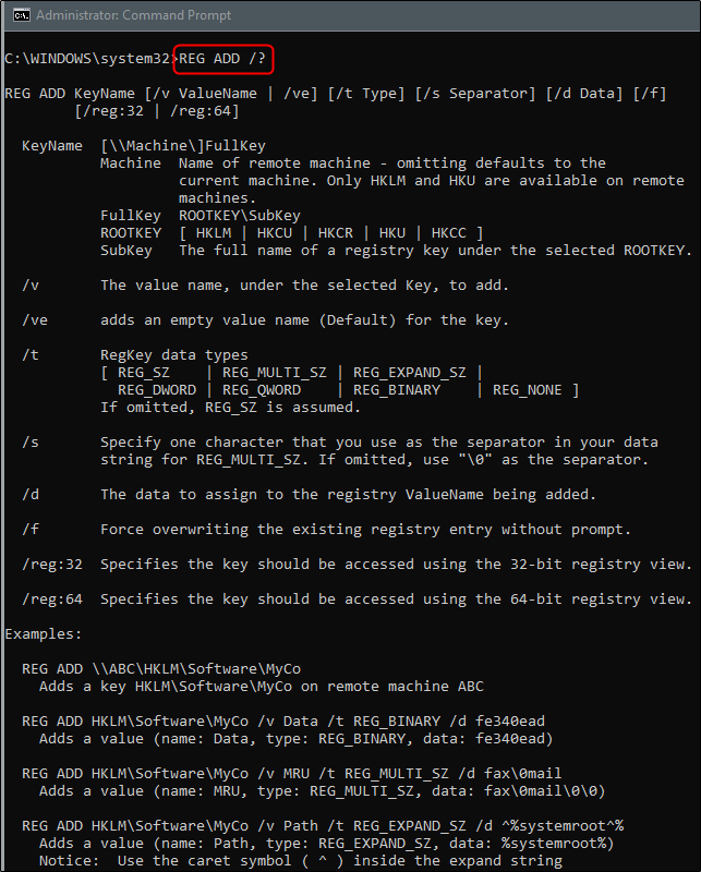 How to Edit the Windows Registry from the Command Prompt