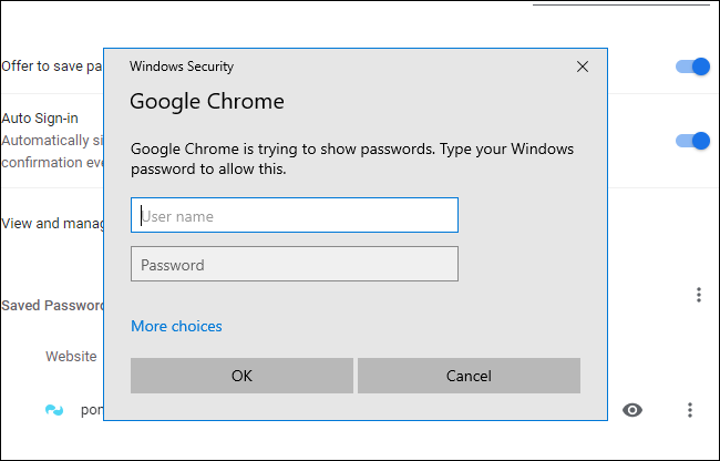 Google Chrome asking for system password on Windows