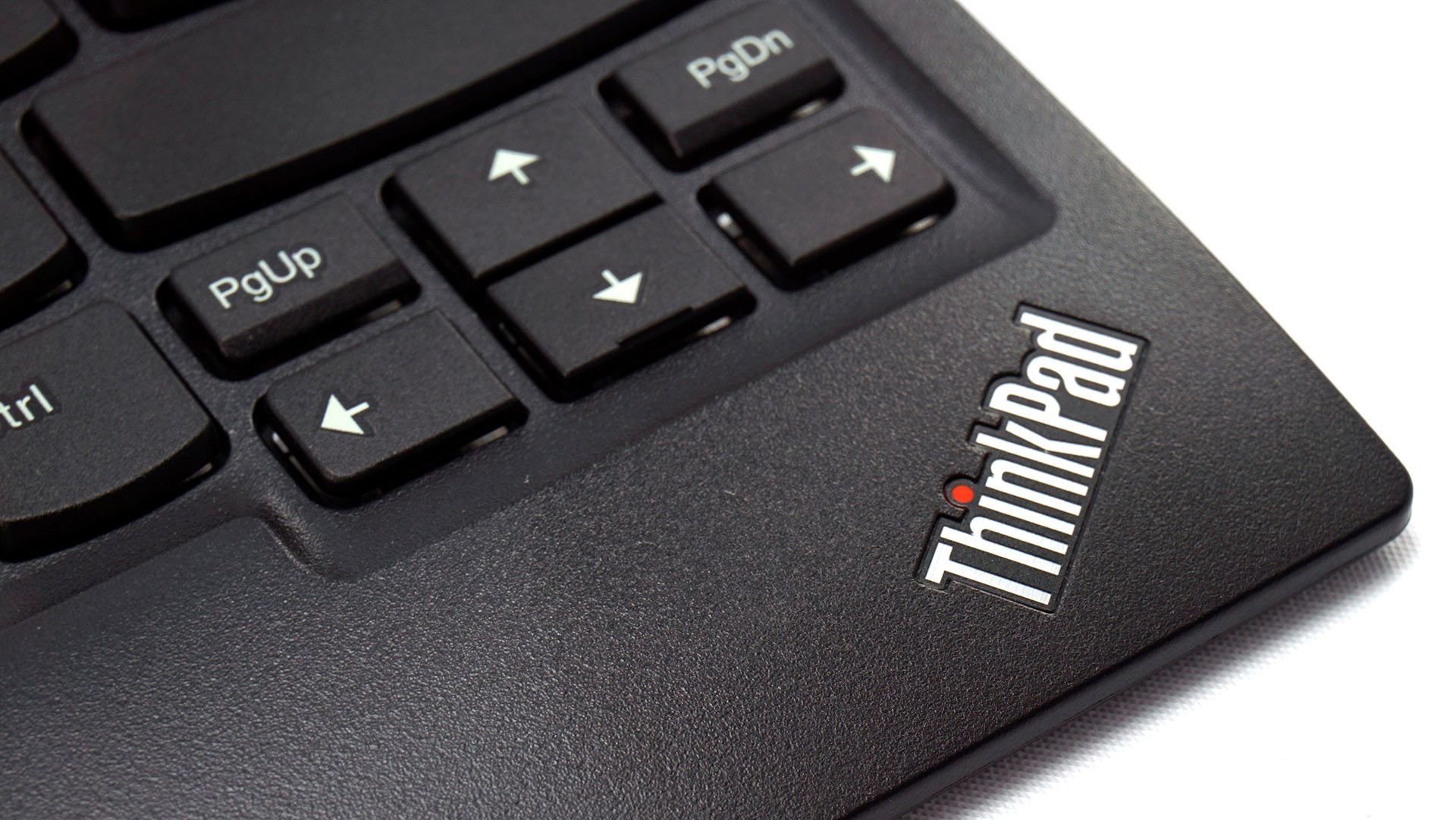 ThinkPad logo on keyboard
