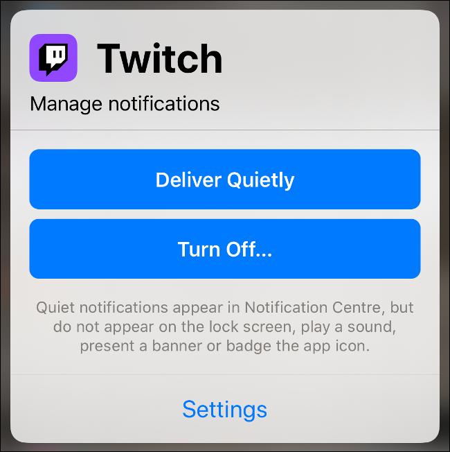 Manage iPhone Notifications
