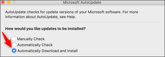 auto download and install