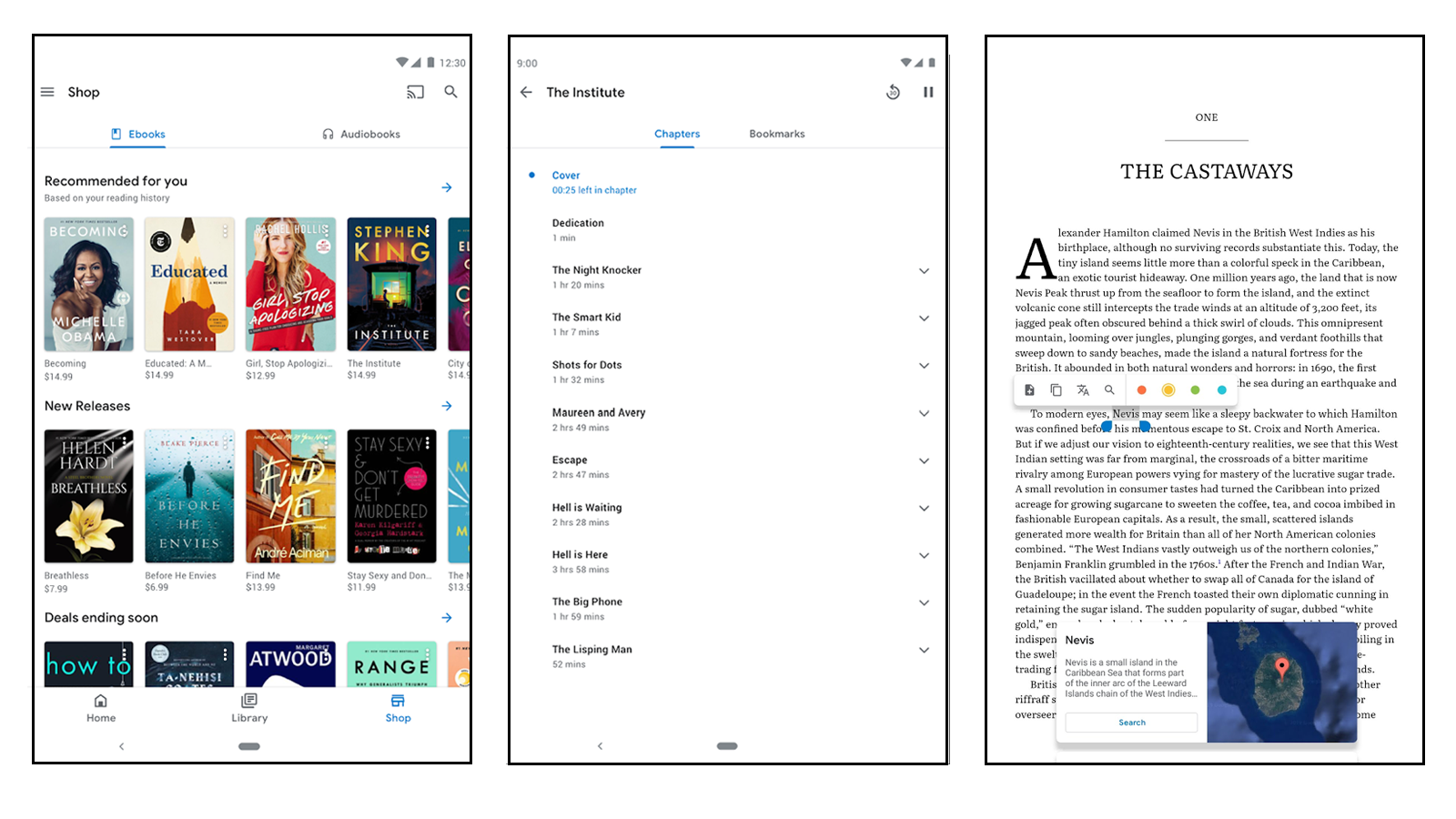 Google Play Books best book reader app for android for g suite purchase and download books upload your books audiobooks