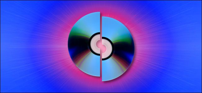 A Simulated Broken CD-R Disc