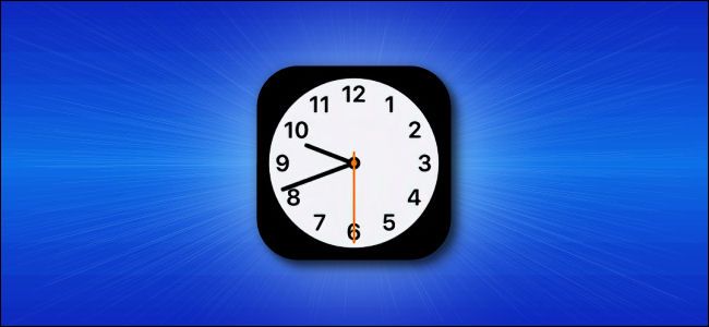 Apple iOS Clock App Icon Hero