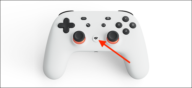 Press and hold the Stadia button