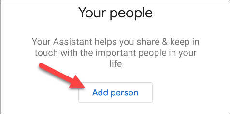  Tap &quot;Add Person.&quot;