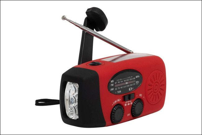 Aivica Portable Hand Crank Radio/USB Charger
