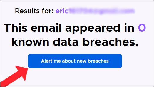 The &quot;Alert me about new breaches&quot; option in Firefox Monitor.