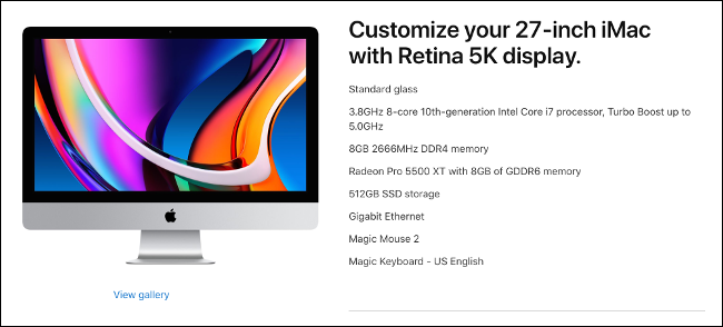 Apple iMac with 10th Gen Core i7