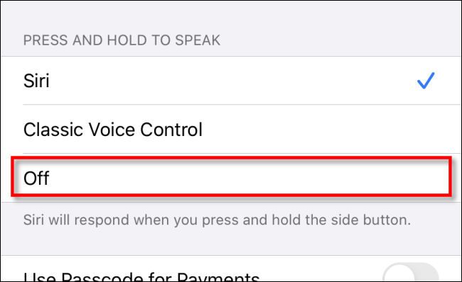 In iPhone Settings, under the 