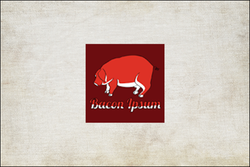 The Bacon Ipsum logo.