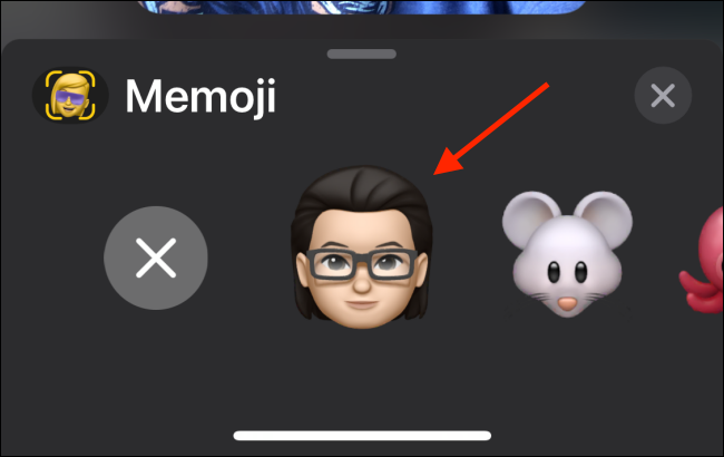 Select Your Memoji
