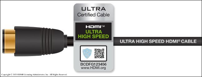 HDMI 2.1 Compliant Cable