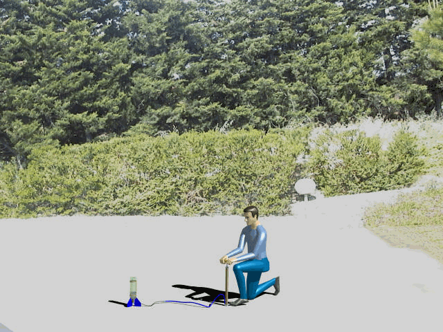 Animated water rocket GIF from a GeoCities website