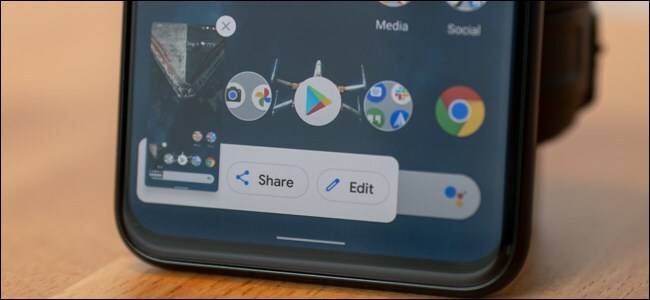 android 11 screenshot preview