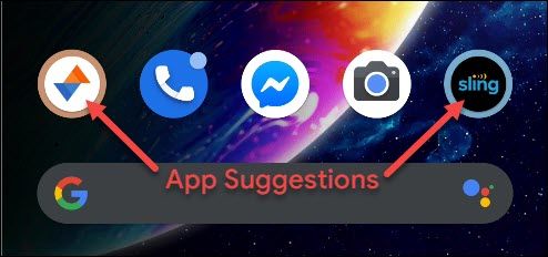 app suggestions
