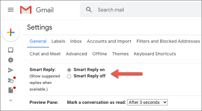 Enable Smart Reply on Gmail