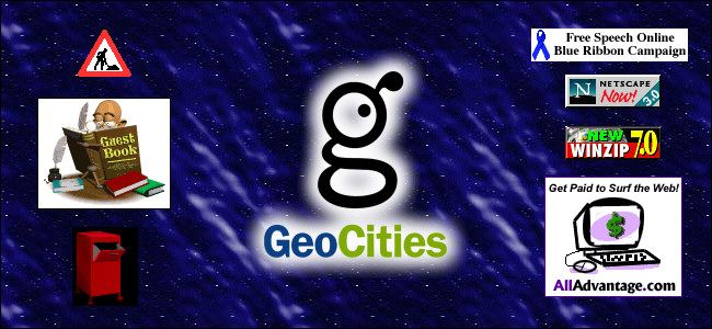 GeoCities Logo Hero