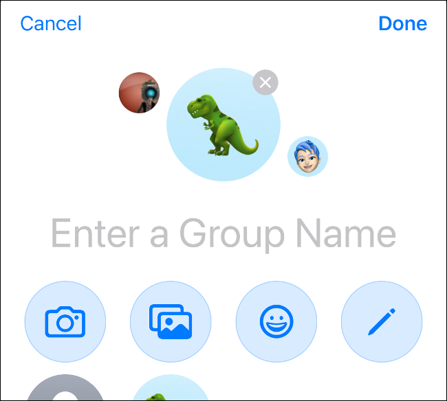 Change Conversation Image and Name in Messages for iOS 14