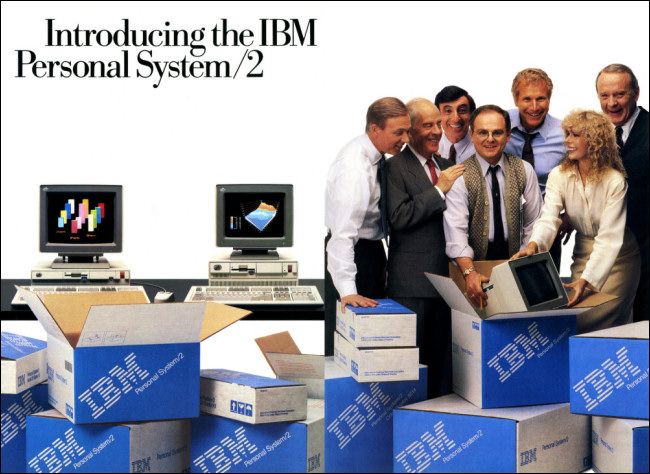 An ad for the IBM OS/2 in a magazine.
