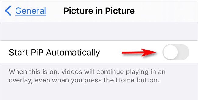 In iPhone Settings, turn off 