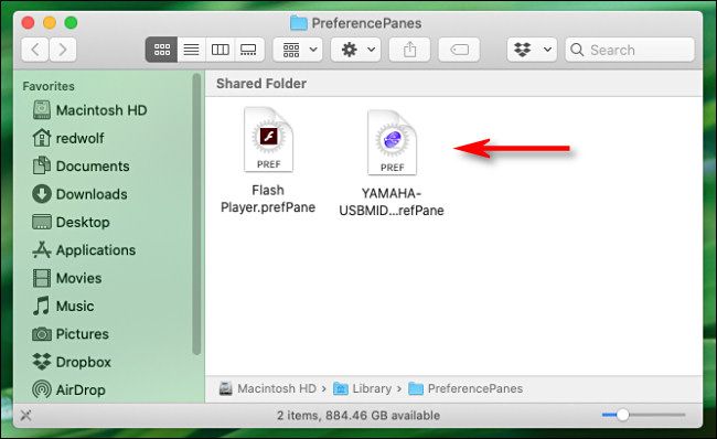 Third-Party Mac preference panes seen in Finder.