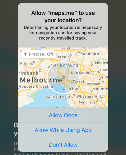 Toggle Precise Location in iOS 14