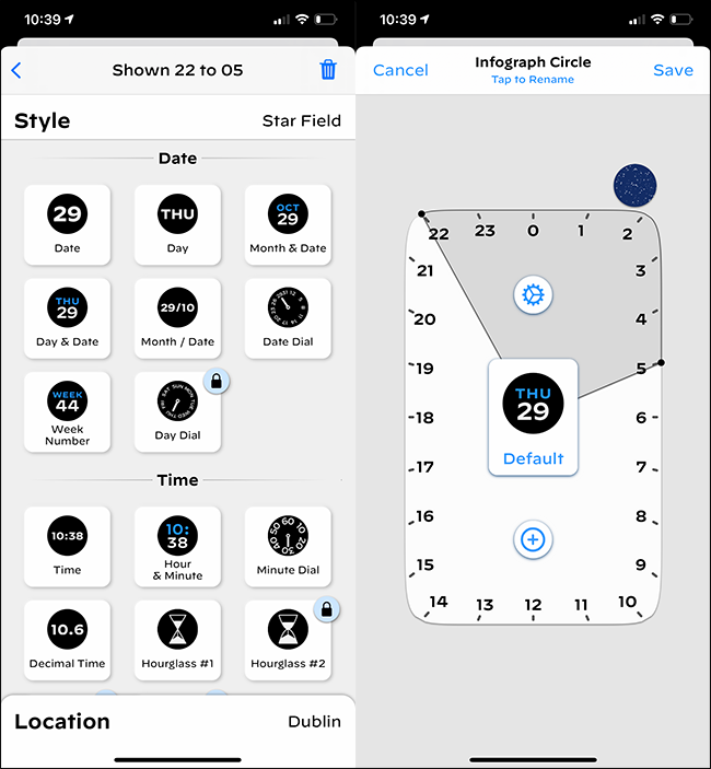 building a complication with watchsmith app on iphone for apple watch