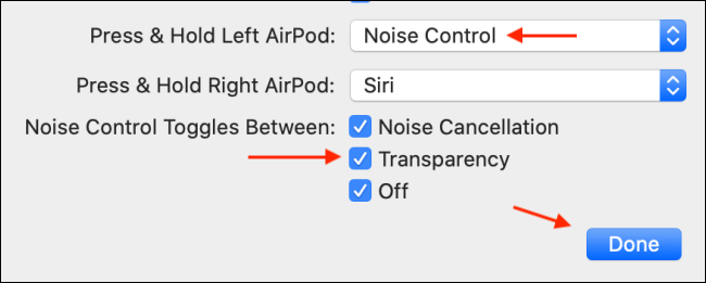 Noise cancelling airpods outlet macbook