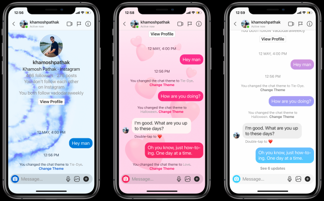 How to Change the Theme and Accent Color of Instagram DMs