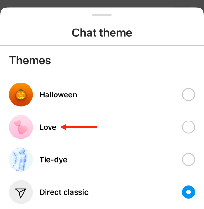 Select an Instagram Theme