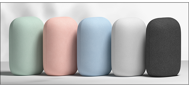 Nest Audio in various colors