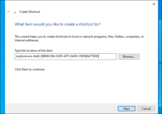 How to Start the Windows Classic Control Panel in Windows 10