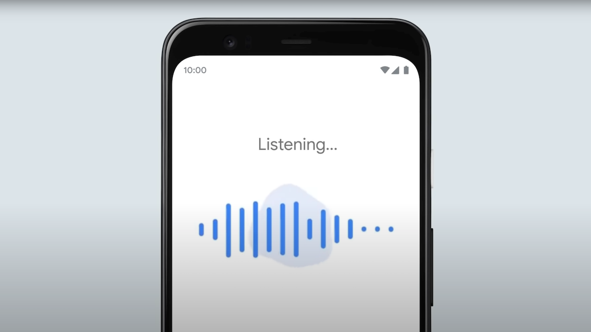 Hum to Search using Google Assistant on a smartphone