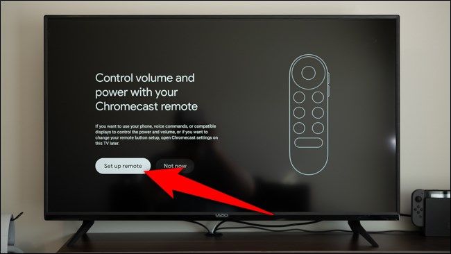 Select the "Set Up Remote" button