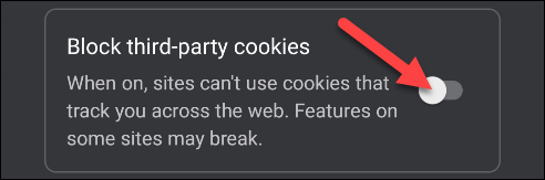block third-party cookies