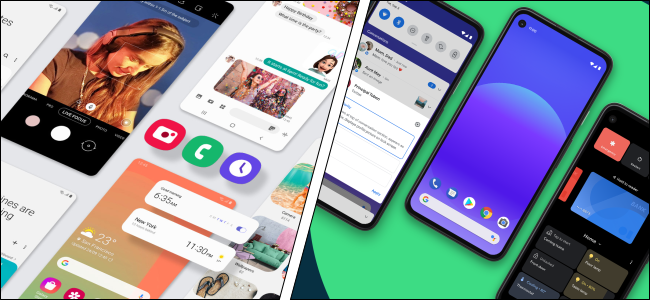 Samsung One UI & Google Pixel UI