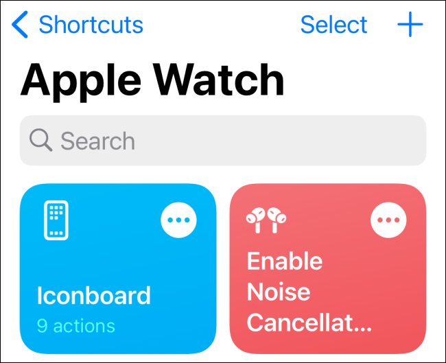 Apple Watch Shortcuts